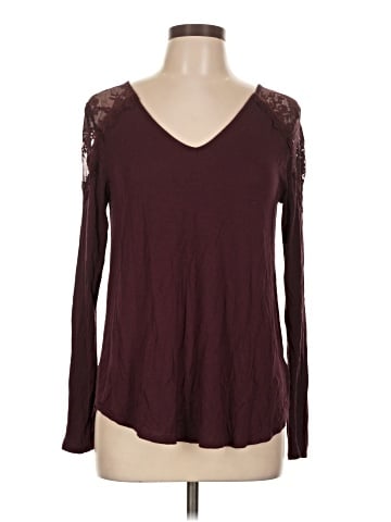 American Eagle Outfitters Long Sleeve Top (view 1)