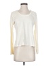 J.Jill 100% Cotton Ivory Long Sleeve T-Shirt Size S - photo 1