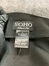 SOHO Apparel Ltd Solid Black Formal Skirt Size L - photo 4