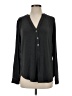 Amour Vert Gray Long Sleeve Blouse Size S - photo 1