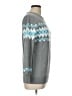 Assorted Brands Chevron-herringbone Gray Pullover Sweater Size L - photo 4