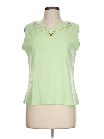 Hillard & Hanson Sleeveless Blouse (view 1)