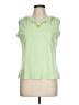 Hillard & Hanson Green Sleeveless Blouse Size L - photo 1