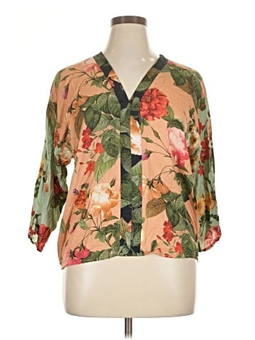 FARM Rio 3/4 Sleeve Blouse (view 1)
