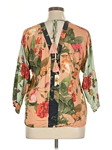 FARM Rio 3/4 Sleeve Blouse (view 2)