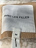 Avec Les Filles 100% Polyurethane Tan Coat Size M - photo 6