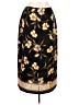 AGB 100% Polyester Print Black Formal Skirt Size L - photo 1