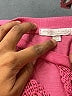 Don't Ask Why 100% Cotton Pink Short Sleeve Top One size - photo 7