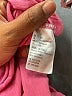 Don't Ask Why 100% Cotton Pink Short Sleeve Top One size - photo 8