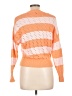 Michael Stars Stripes Orange Pullover Sweater Size L (estimated) - photo 2
