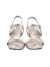 Amalfi Ivory Gold Sandals Size 5 1/2 - photo 2
