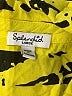 Splendid 100% Rayon Animal Print Yellow Long Sleeve Button-Down Shirt Size L - photo 7