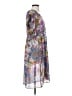 Akemi + Kin 100% Polyester Paisley Gray Casual Dress Size XS - photo 4