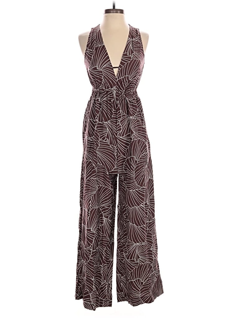 Pre-owned A New Day Jumpsuit In Burgundy