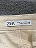 Zara Solid Ivory Khaki Shorts Size 4 - photo 3