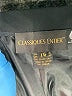 Classiques Entier 100% Polyester Solid Black Formal Skirt Size 16 - photo 4