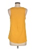 Atmosphere 100% Polyester Yellow Sleeveless T-Shirt Size 6 - photo 2