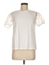 Zara Ivory Short Sleeve T-Shirt Size M - photo 1