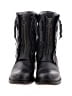 Vintage Foundry 100% Leather Black Blue Boots Size 10 - photo 2