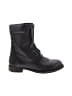 Vintage Foundry 100% Leather Black Blue Boots Size 10 - photo 1