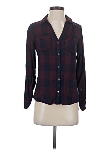 Tinsel Long Sleeve Button-Down Shirt (view 1)