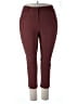 Lane Bryant Solid Burgundy Active Pants Size 20P - photo 1