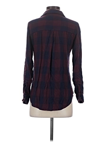 Tinsel Long Sleeve Button-Down Shirt (view 2)