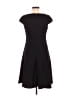 Anne Klein Solid Black Casual Dress Size 8 - photo 2
