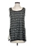 August Silk Gray Sleeveless Top Size S - photo 1
