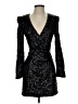 Express 100% Polyester Black Cocktail Dress Size 2 - photo 1