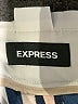 Express 100% Polyester Stripes Silver Casual Pants Size 2R - photo 7