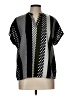 Shein Black Short Sleeve Turtleneck Size L - photo 1