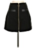 Express Outlet Black Faux Leather Skirt Size 0 - photo 1