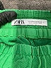 Zara Solid Green Shorts Size XS - photo 3