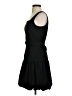 Maison Tara Solid Black Cocktail Dress Size 4 - photo 5