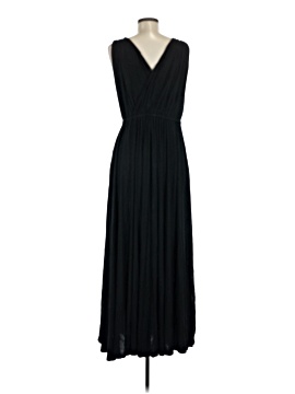 black maxi dress banana republic Banana Republic Black Strapless Asymmetric Midi Dress