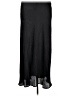 Divided by H&M 100% Polyester Solid Black Formal Skirt Size XL - photo 2