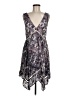 BB Dakota 100% Rayon Paisley Gray Cocktail Dress Size M - photo 1