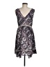 BB Dakota 100% Rayon Paisley Gray Cocktail Dress Size M - photo 2