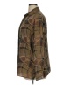 DressBarn 100% Polyester Print Brown Long Sleeve Blouse Size 1X - photo 5