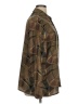DressBarn 100% Polyester Print Brown Long Sleeve Blouse Size 1X - photo 4
