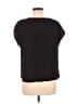 Ecote 100% Polyester Black Short Sleeve Blouse Size M - photo 2