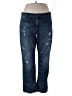 CAbi 100% Cotton Stars Blue Jeans Size 12 - photo 1