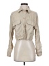 Zara Tan Long Sleeve Blouse Size S - photo 1