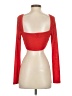 Princess Polly Red Long Sleeve Top Size 2 - photo 2