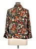 Unbranded 100% Polyester Floral Brown 3/4 Sleeve Blouse Size XL (estimated) - photo 2