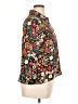 Unbranded 100% Polyester Floral Brown 3/4 Sleeve Blouse Size XL (estimated) - photo 4
