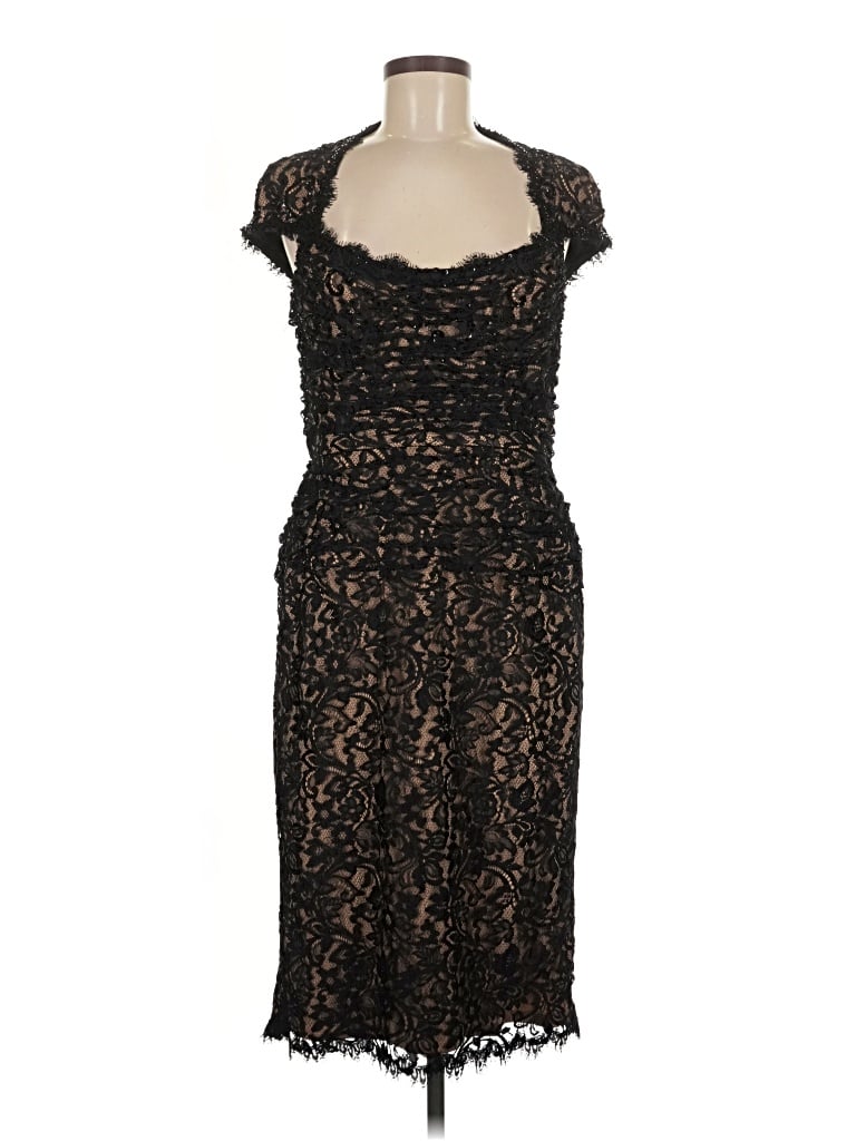 Pre-owned Tadashi Cocktail Dress In Black