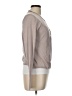 Alex Evenings 100% Silk Tan Silk Cardigan Size 10 - photo 4
