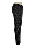 Serra Floral Black Casual Pants Size XL - photo 4